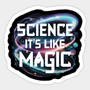 science its like magic Sticker